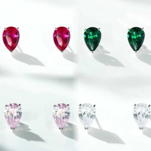 S925純銀耳飾｜水滴